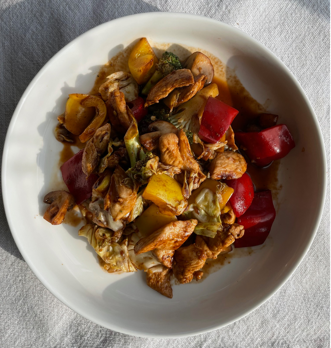 Chicken Veggie Stir Fry